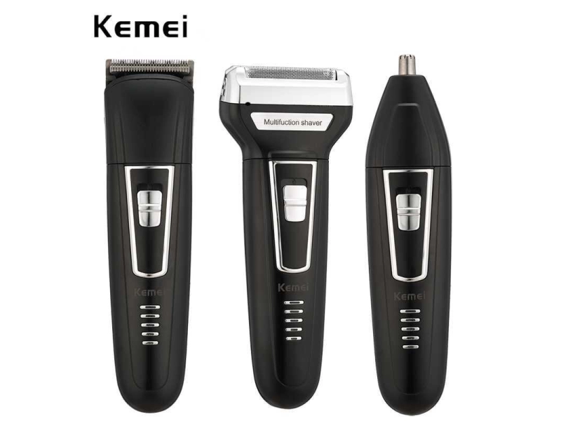 Машинка за бръснене и подстригване 3 в 1 Kemei KM-6558 Машинка за бръснене и подстригване 3 в 1 Kemei KM-6558 - KEMEI 1847