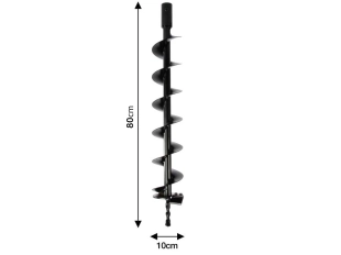 Свредлo за моторен бензинов свредел за дупки 100х800мм