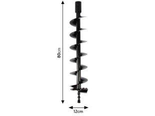 Свредлo за моторен бензинов свредел за дупки 120х800мм