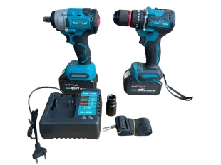 Акумулаторни безчеткови гайковерт и винтоверт 36V 8AH в куфар KRAFTROYAL Акумулаторни безчеткови гайковерт и винтоверт 36V 8AH в куфар KRAFTROYAL - подобен продукт