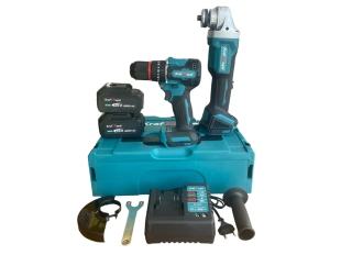 Комплект 2в1 акумулаторен ъглошлайф и винтоверт KrafTRoyal 36V 8Ah Комплект 2в1 акумулаторен ъглошлайф и винтоверт KrafTRoyal 36V 8Ah - подобен продукт