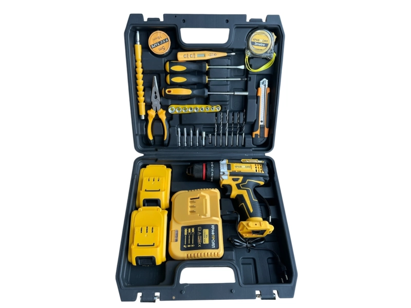 Ударен винтоверт 36V 8Ah KraftRoyal + 30 части Ударен винтоверт 36V 8Ah KraftRoyal + 30 части - KraftRoyal 3213