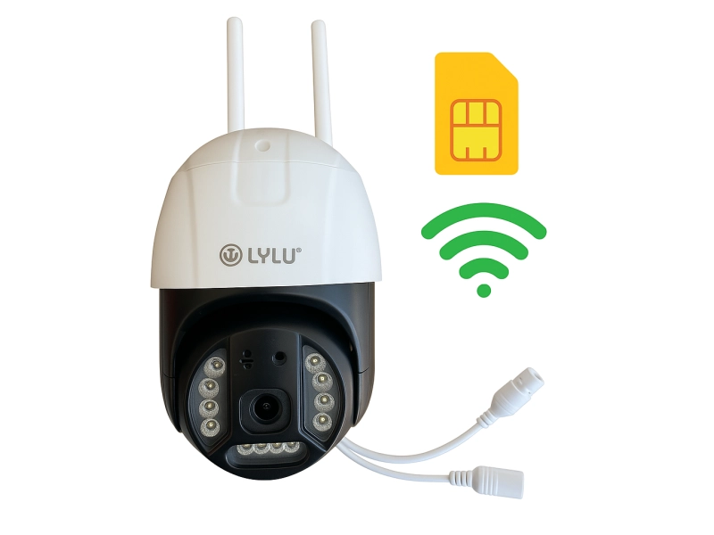 Външна въртяща безжична камера със Сим карта,V380PRO Външна въртяща безжична камера със Сим карта,V380PRO - LYLU 3221