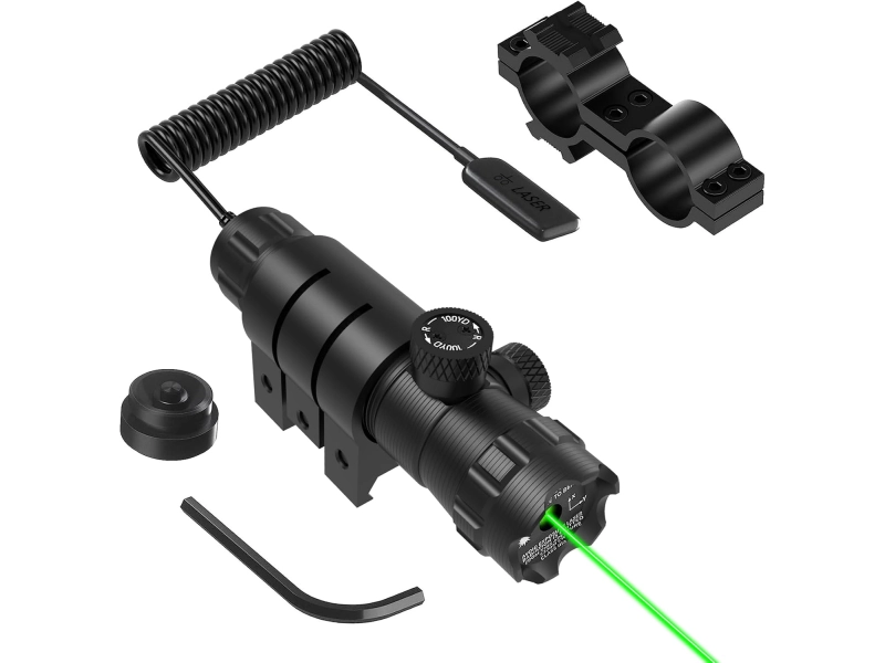 Зелен лазерен прицел за пушка или пистолет DS-522 с бързомер Зелен лазерен прицел за пушка или пистолет DS-522 с бързомер - 1783