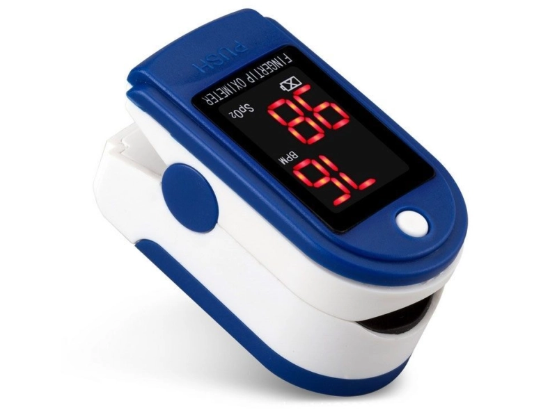 Оксиметър за измерване на кислород и пулс в кръвта Оксиметър за измерване на кислород и пулс в кръвта - 1485